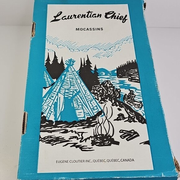 Laurentian Chief Mocassins Eugene Cloutier 137372 Size 4 Canada - Picture 15 of 16